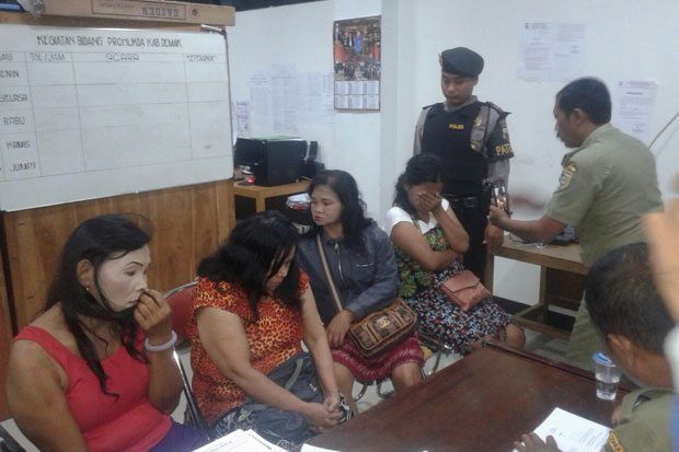 7 PSK Usia Lanjut Terjaring Razia