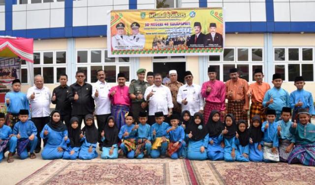 Bupati Amril Resmikan SD Negeri 48 Bengkalis