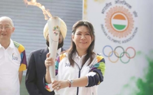 Sambut Kirab Api Obor Asian Games 2018 di Bumi Lancang Kuning