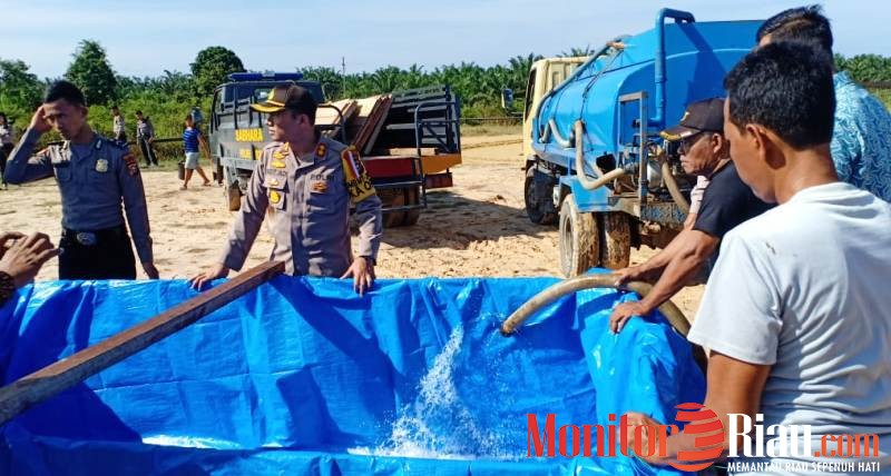 Kapolres Imbau Warga Terkena Banjir untuk Waspada