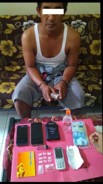 Simpan 12 Paket Sabu, Pria Asal Bangkinang Dibekuk