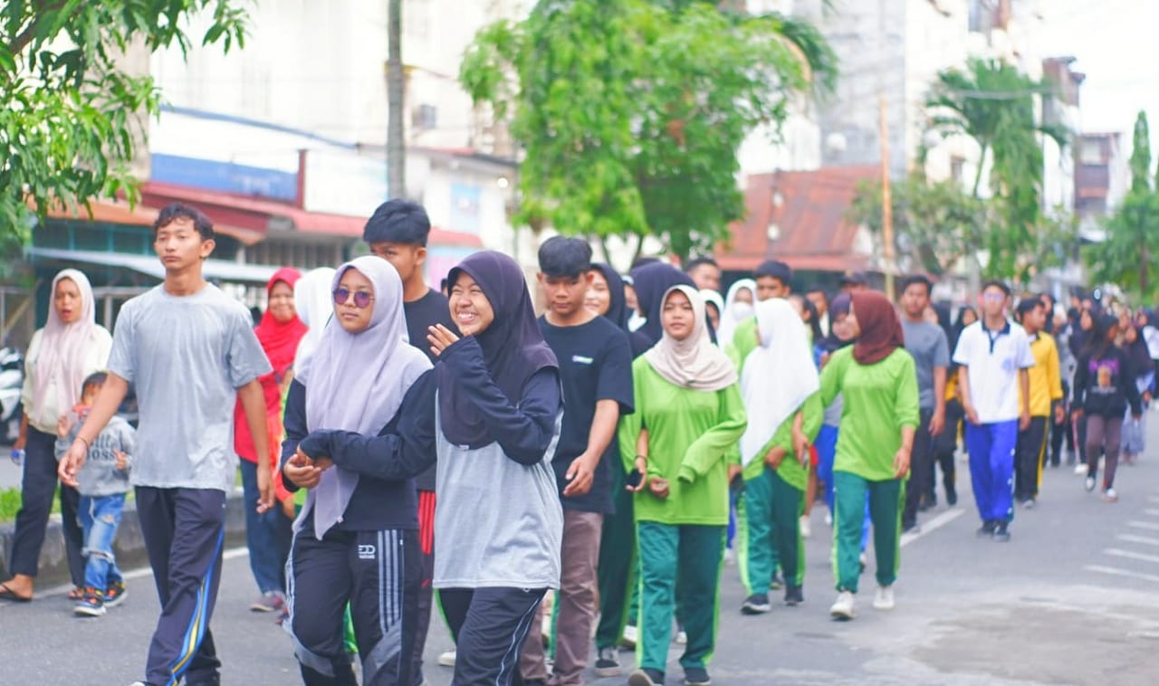 Meriahkan HUT Rohil Ke- 23, STAI Ar-Ridho Bagansiapiapi Gelar Festival Perlombaan