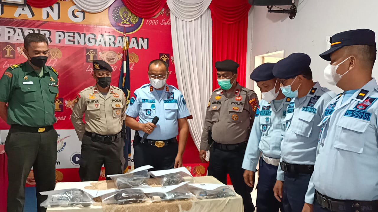 Razia Blok Hunian, Lapas Pasir Pengaraian Gandeng TNI-Polri