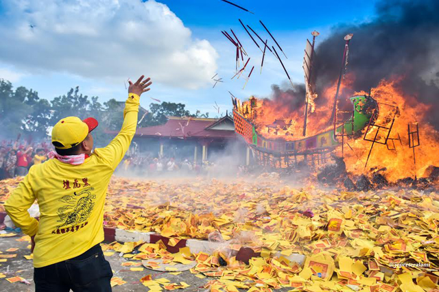 Luar Biasa, Kunjungan Wisatawan Festival Bakar Tongkang di Bagansiapiapi Tahun ini Meningkat