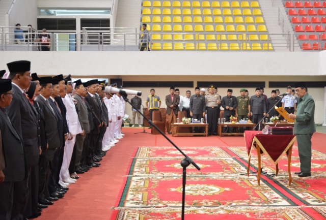 Bupati : Kinerja Pejabat Eselon II Pemkab Siak Kurang Baik Akan Diganti