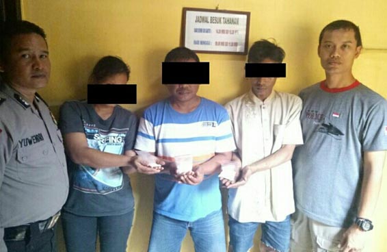 Tiga Bandar Sabu Antar Kabupaten Ditangkap Polres Rohul