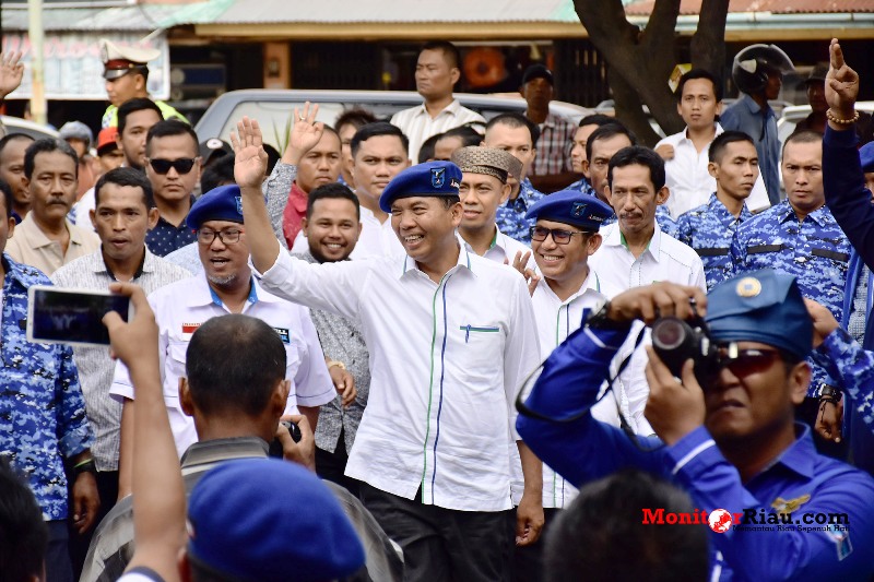 Rakor DPC Partai Demokrat Kota Dumai Dihadiri Paslon Firdaus - Rusli
