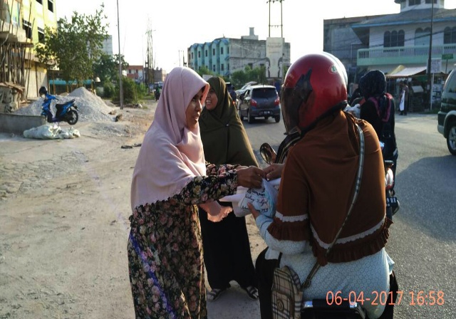 DPD PKS Dumai Bagikan 1250 Takjil