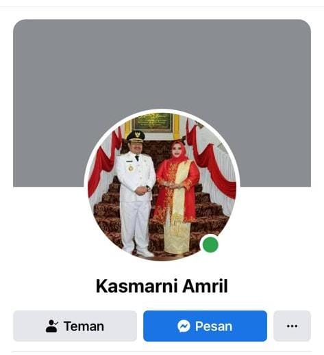 Waduh... Ada Akun FB Mengatasnamakan Kasmarni Amril