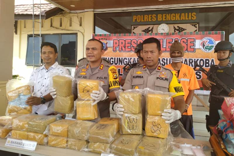Sebulan Jadi Kapolres Bengkalis, AKBP Sigit Adiwuryanto Selamatkan Ribuan Jiwa Dari Bahaya Narkoba