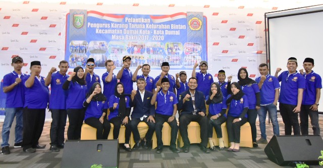 Mewahnya Pelantikan Karang Taruna Kelurahan Bintan