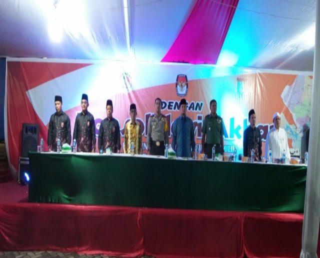 KPUD Kampar Lakukan Konsolidasi Akbar, 'Tingkatkan Partisipasi Pemilih pada Pilkada Kampar 2017'