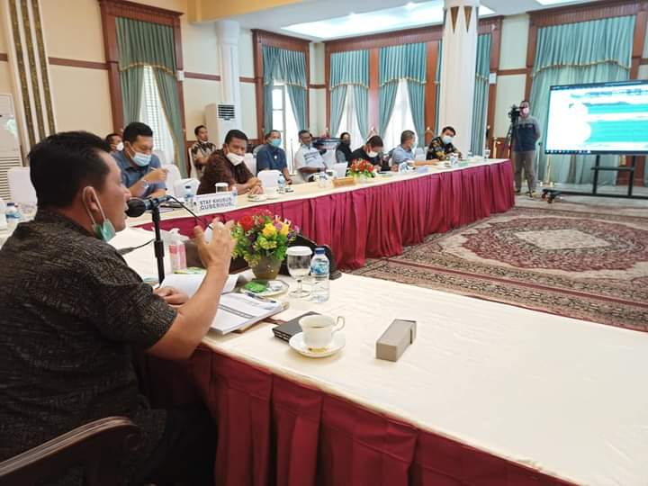Gesa Pembangunan Kepri, Gubernur Rapat Dengan Kasatker dan Kepala Balai