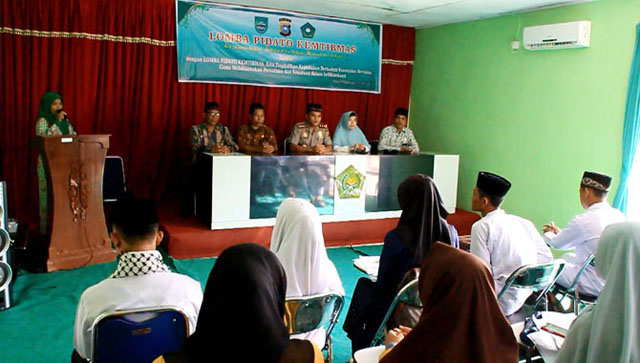 Melalui Pidato Kamtibmas, Kapolres Rohul Ingin Pemuda Menjadi Pelopor Keamanan dan Ketertiban