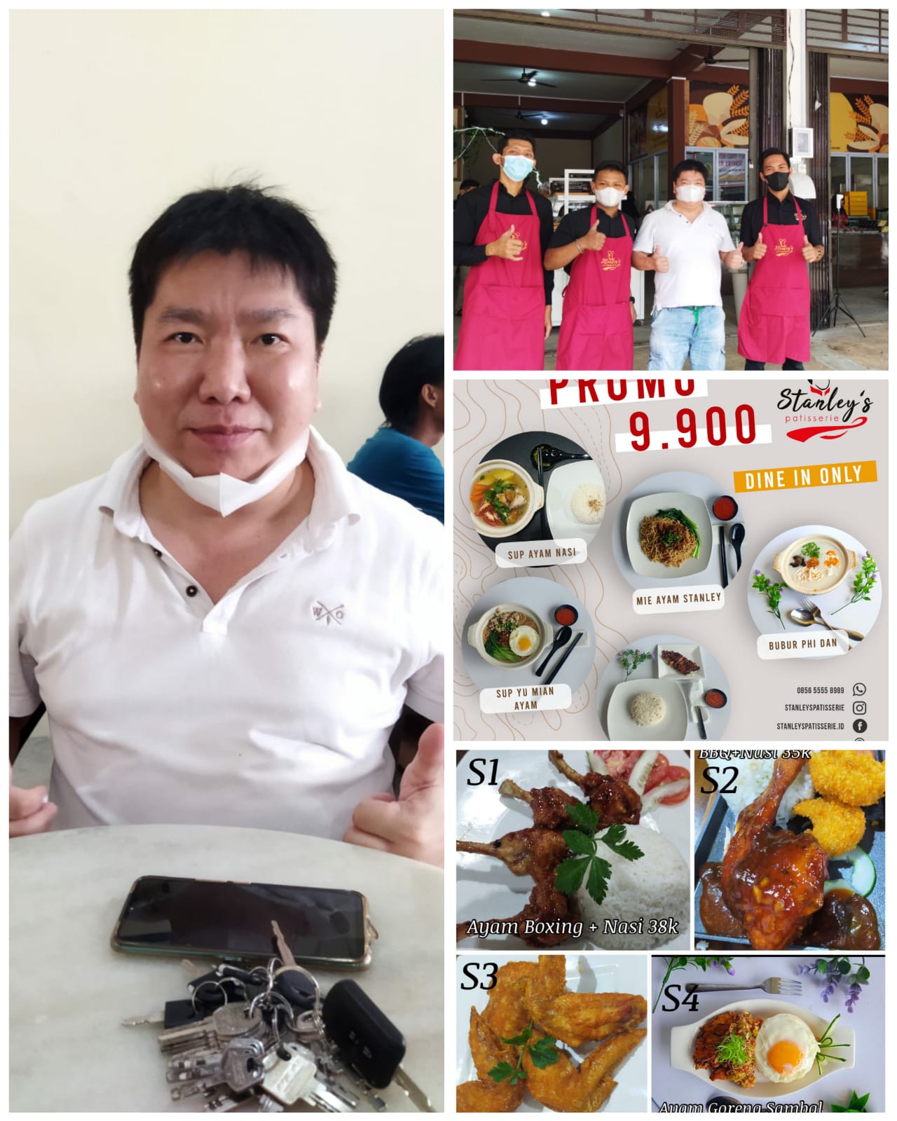 Meriahnya Opening Resto Stenley 'S di Jalan Ganet Batu 11