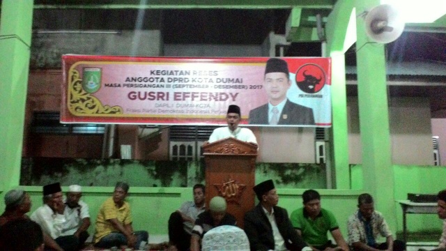 Reses Ketua DPRD Dumai Banjir Aspirasi