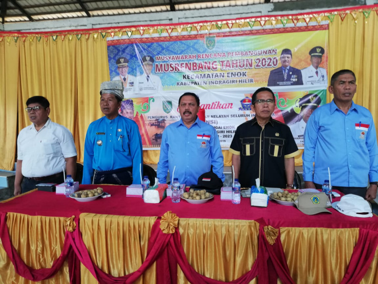 Sekda Inhil Buka Musrenbang Kecamatan Enok Tahun 2020