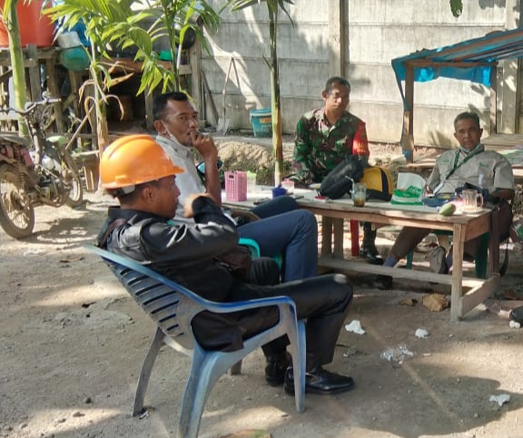 Melaksanakan Komsos, Dekatkan Babinsa Dengan Warga Binaan