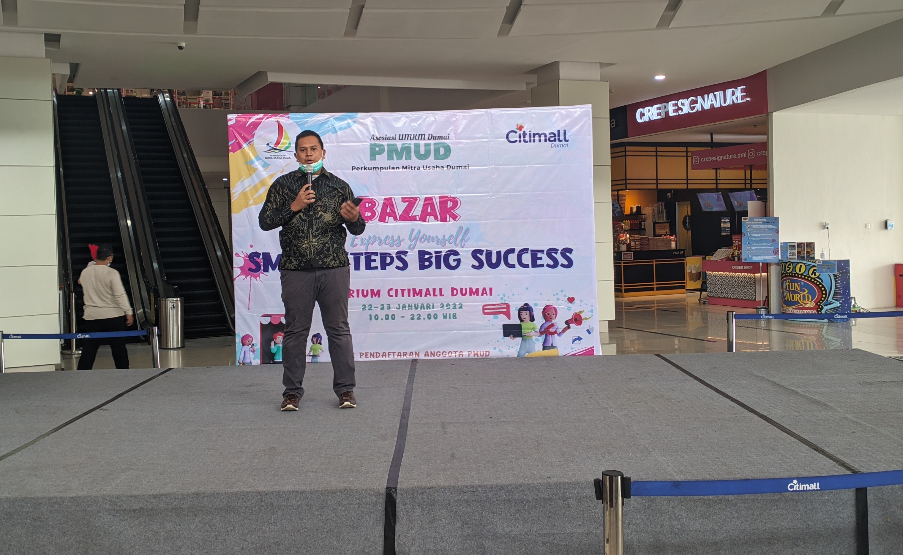 Dukung UMKM, PMUD Dumai Gelar Bazar di Citimall