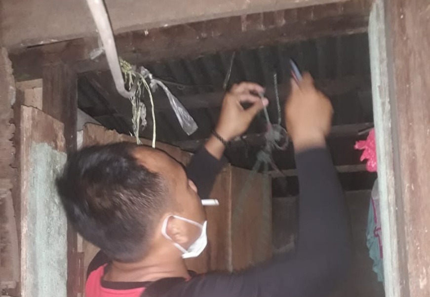 Ditinggal Istri, Utuh Akhiri Hidupnya dengan Gantung Diri
