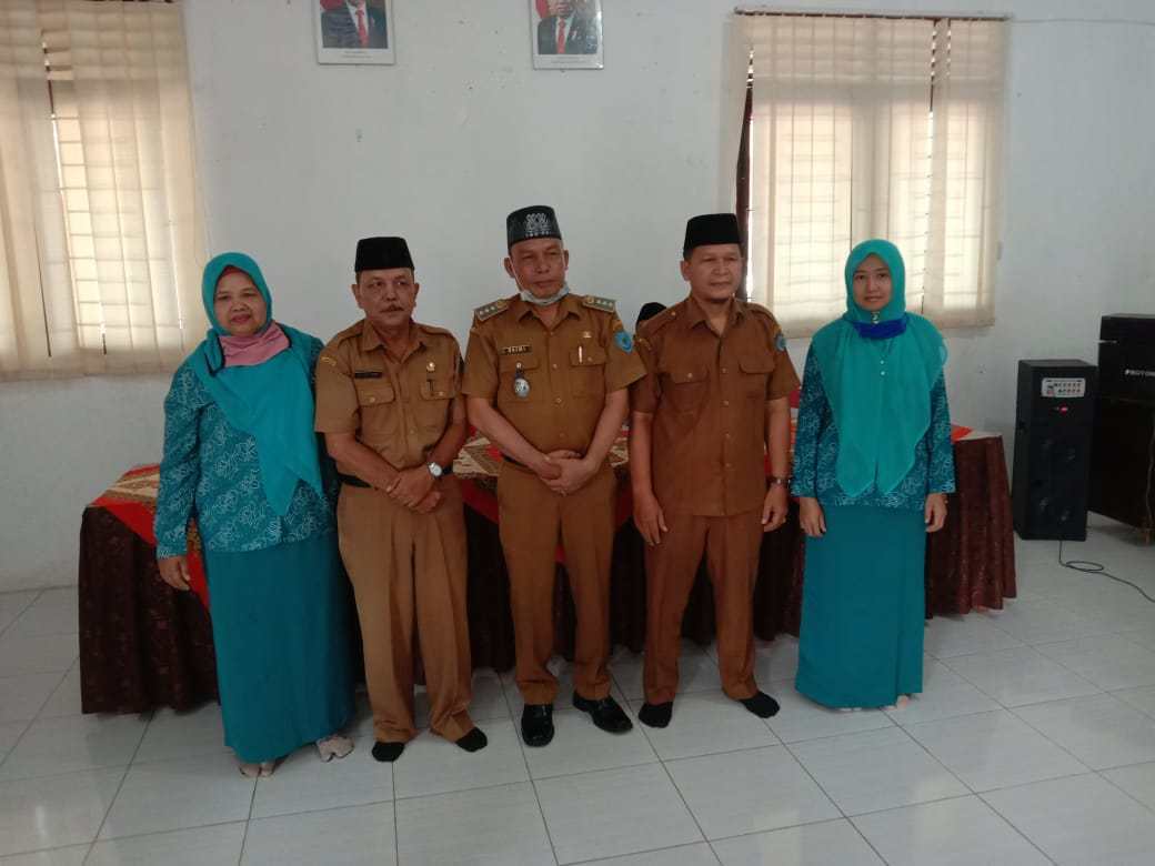 Camat Pangkatan Laksanakan Sertijab Kepala Desa Sidorukun