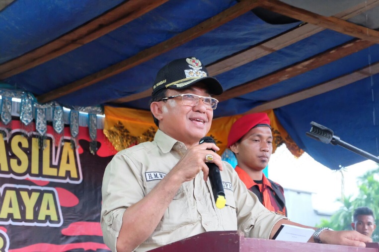 Bupati Inhil Hadiri Pelantikan Ranting PP Se-Gaung