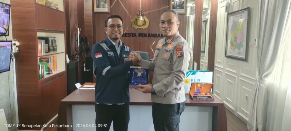 Dirgahayu RI, PLN Nusantara Power UP Tenayan Perkuat Sinergi Bersama Polresta Pekanbaru