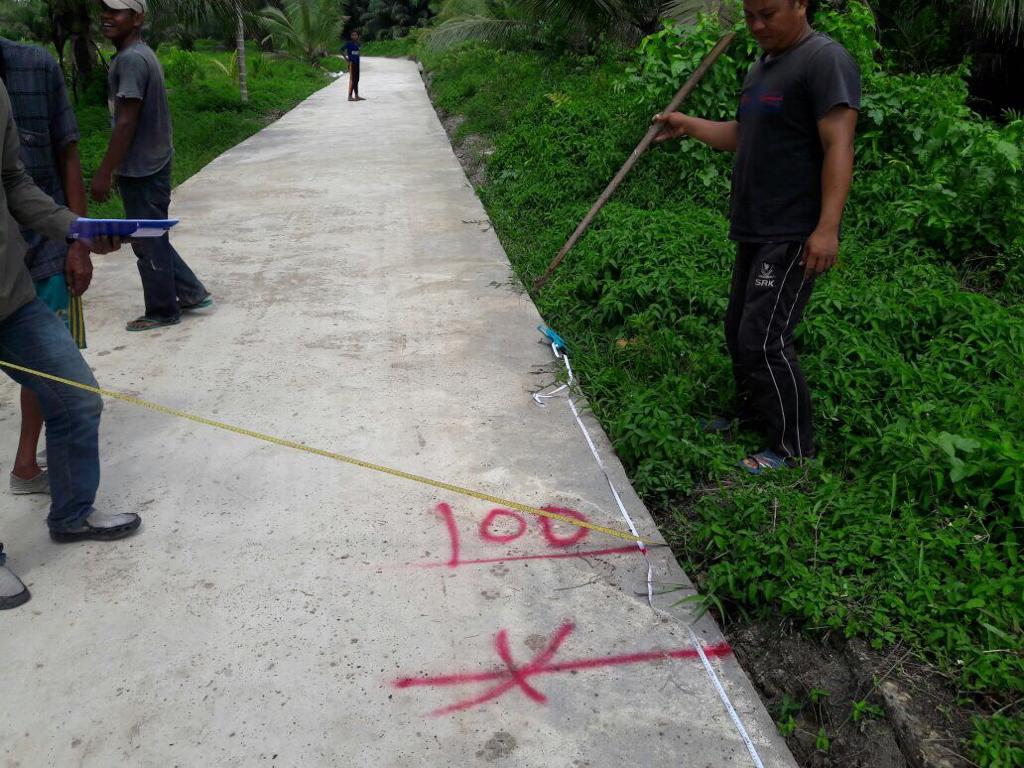 Bupati Inhil Komit Tuntaskan Jalan Rantau Panjang-Tekulai