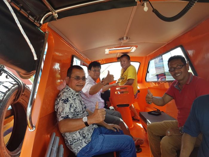 Rohil Terima Hibah Kapal Cepat