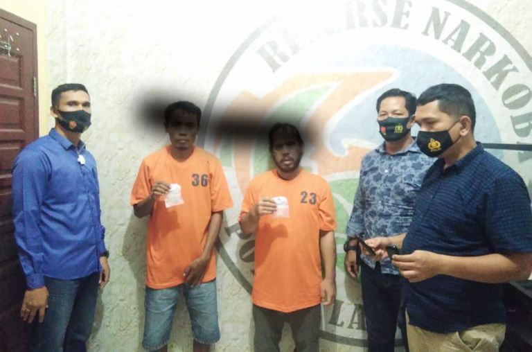 Bandar Sabu Perlayuan di Bekuk Sat Narkoba Polres Labuhanbatu