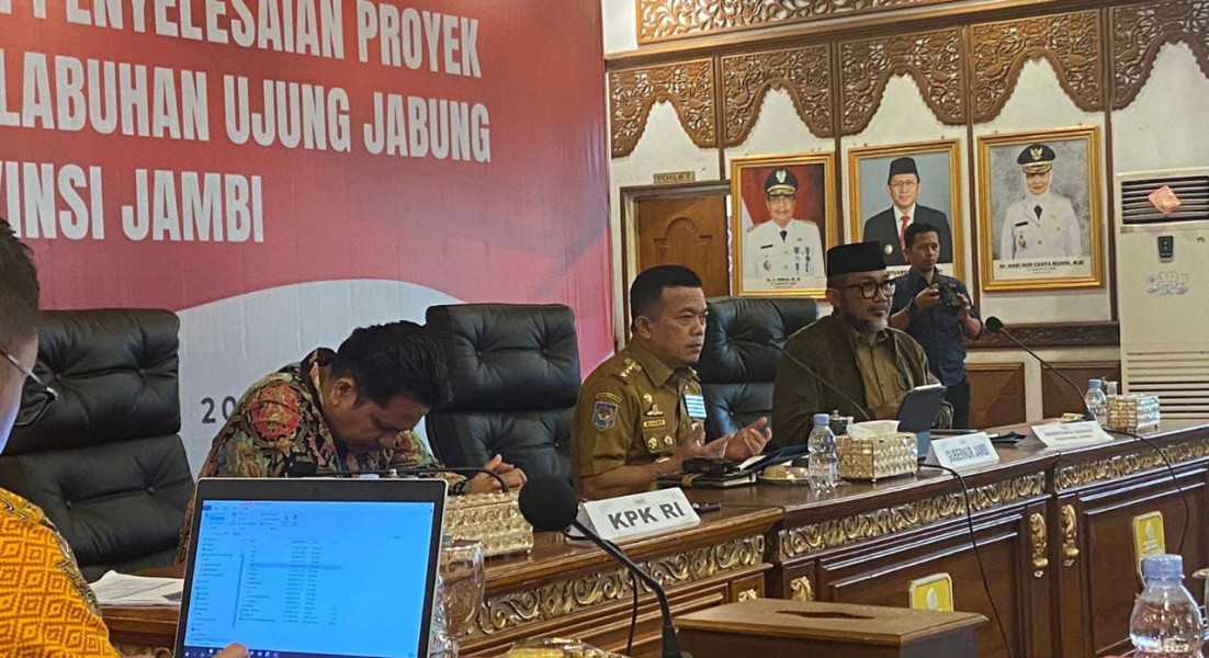 KPK dan Pemda Jambi Bahas Soal Proyek Pelabuhan Ujung Jabung