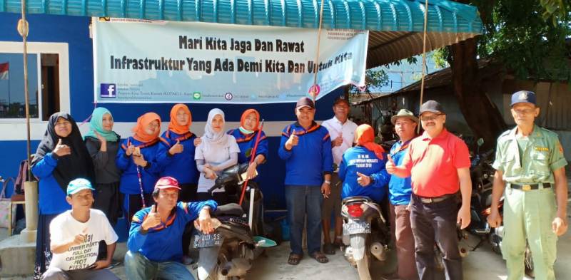 Lurah Batu Merah Ajak Warga Rawat Infrastruktur