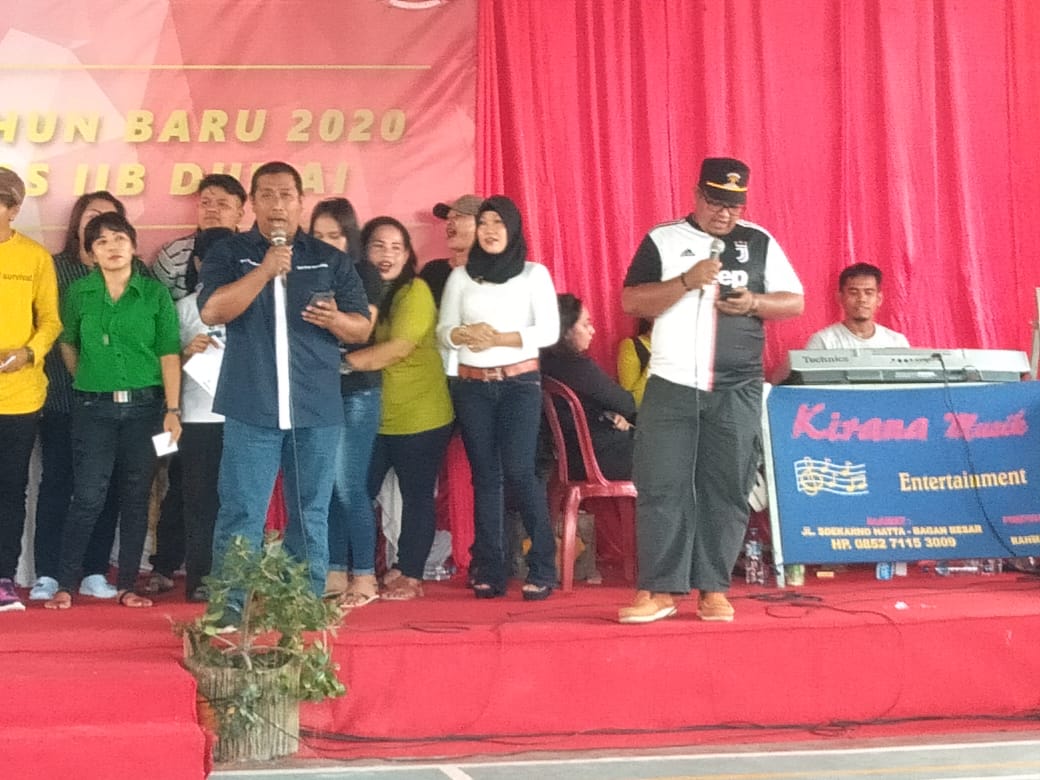 Sambut Tahun Baru 2020, KPR Dan Kepala Rutan Klas IIB Dumai Ucapkan Selamat Tinggal