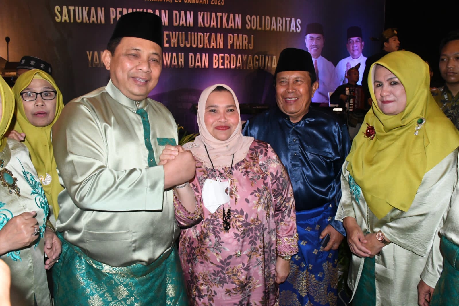 Bupati Kasmarni Hadiri Pengukuhan PMRJ Masa Khidmat 2023-2026