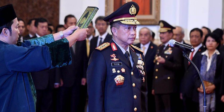 Mantap....!!! Seminggu Tito Dilantik Jadi Kapolri, Santoso Tewas Ditembak Mati