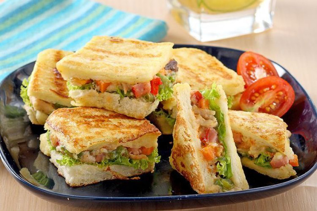 Resep Sandwich Goreng, untuk Sarapan dan Bekal Sekolah Anak