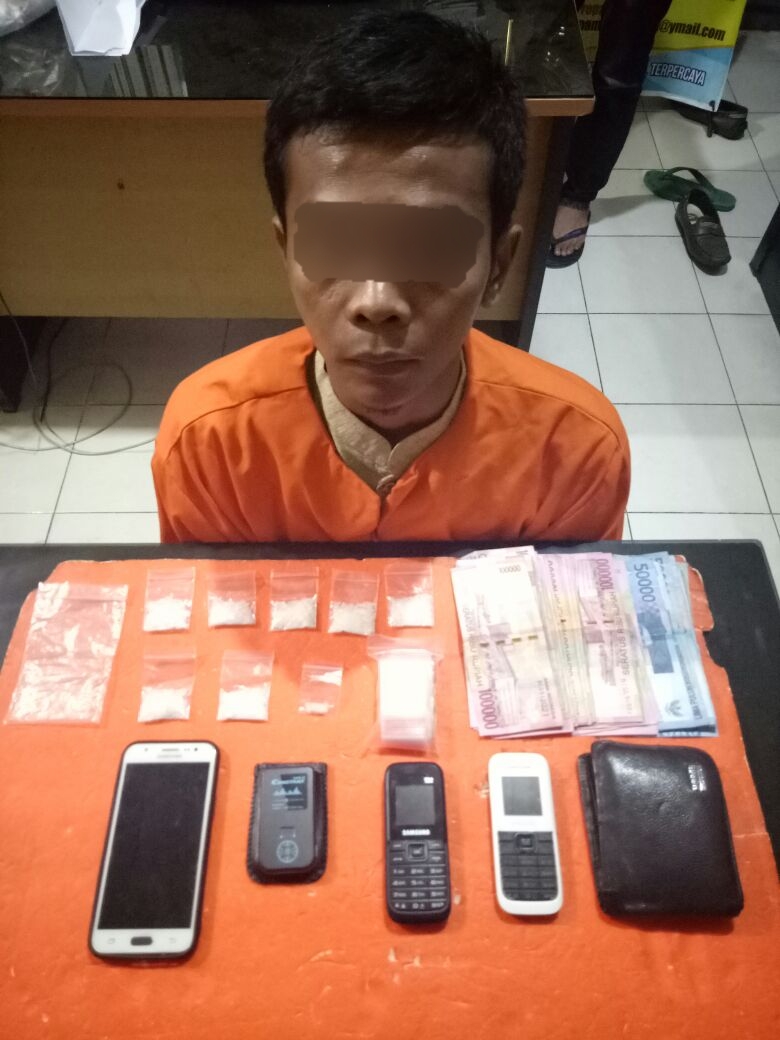 8 Paket Sabu-sabu Diamankan dari Tangan Narapidana Lapas Kelas II A Tembilahan