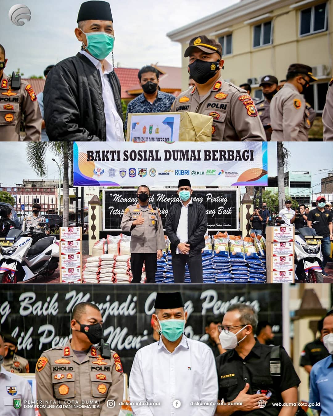 Walikota Pimpin Kegiatan Baksos Dumai Berbagi