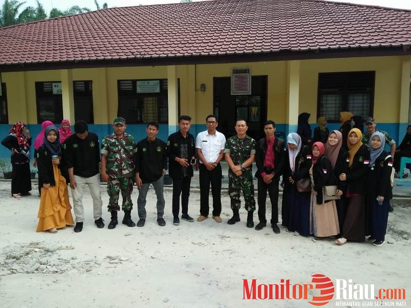 Mahasiswa KKN UIN Suska Ikuti Penyuluhan Wawasan Kebangsaan