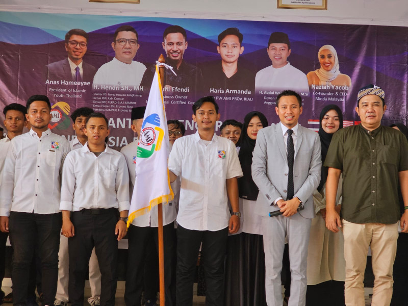Haris Armanda Dilantik Jadi Ketua AMI Riau: Siap Bawa Pesan Perubahan