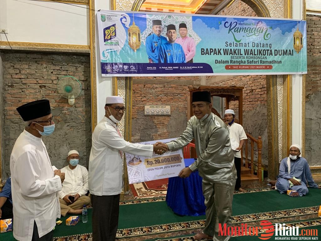 Ini Pesan Wawako Dumai di Masjid Al Jihad Kelurahan Bumi Ayu