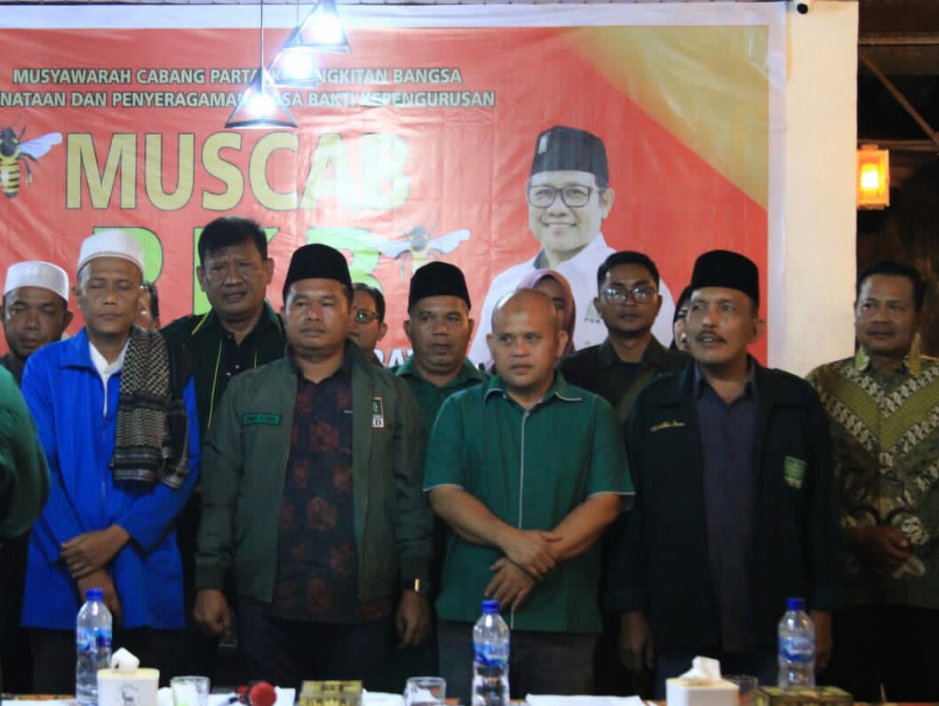 Aklamasi, Umar Lubis Kembali Pimpin PKB Labuhanbatu Periode 2021-2026