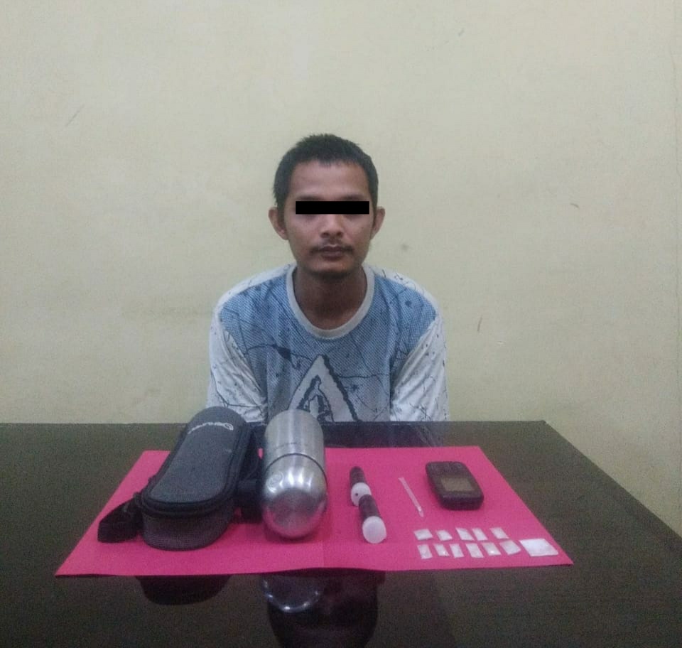 Satnarkoba Polres Rohul Ciduk Warga Kasang Mungkal
