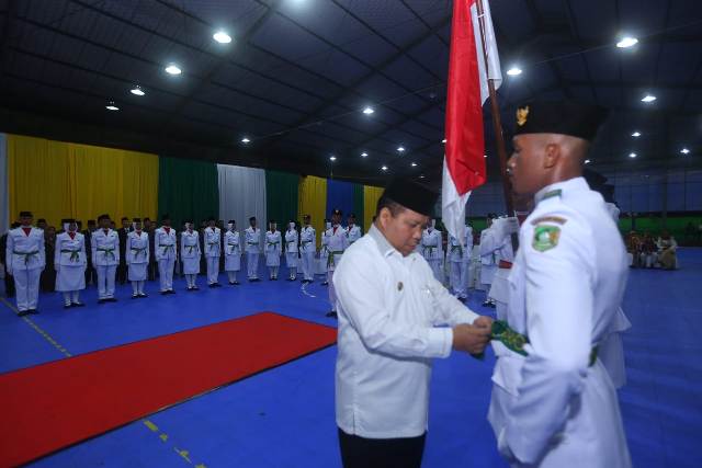 Paskibraka Meranti Resmi Dikukuhkan