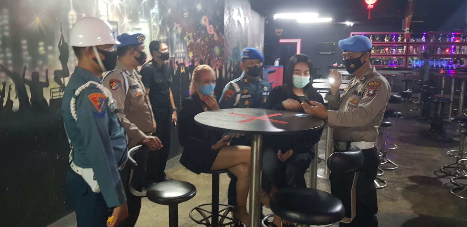Gabungan Gaktibplin, Sipropam merazia para Anggota di THM Karimun