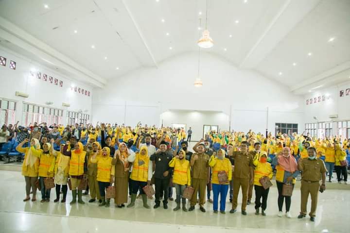 Bupati Labuhanbatu Berikan Motivasi Kepada ASN dan Pegawai Kontrak