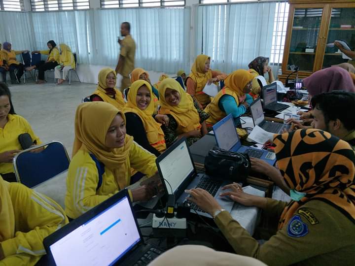 Dinas Lingkungan Hidup Labuhanbatu Melakukan Pengisian Data Sensus 2020