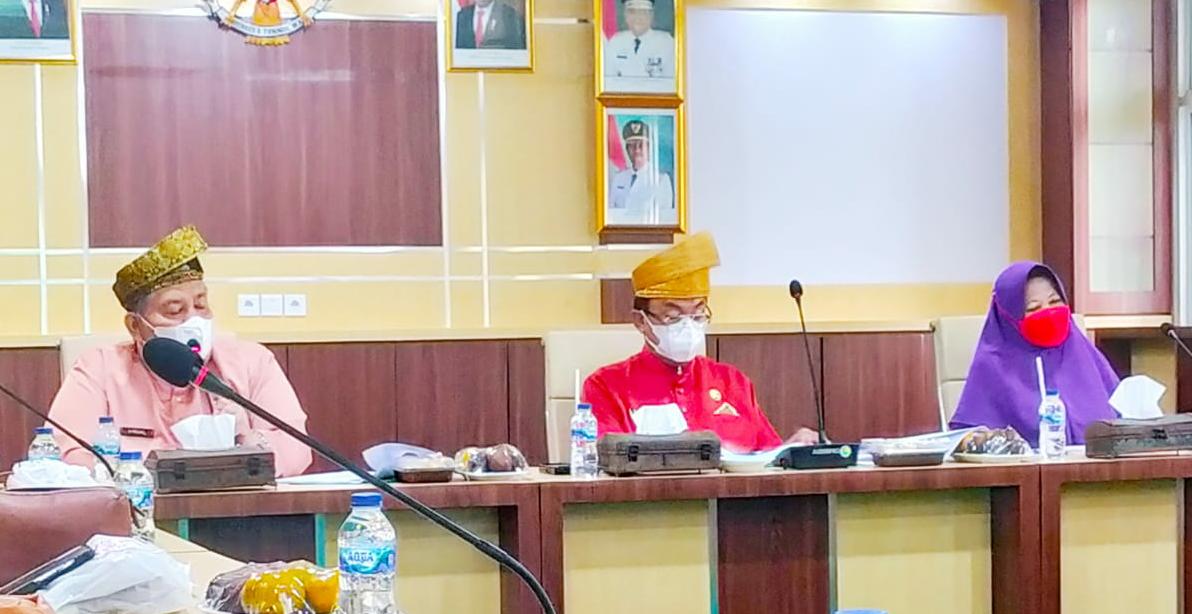 Bupati Inhil Pimpin Rapat MCP Korsupgah KPK