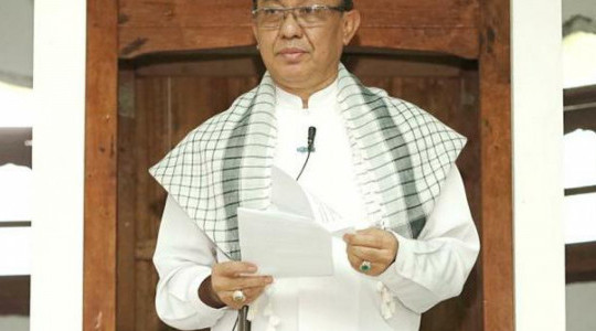 Bupati Inhil Ajak Lawan Covid-19 saat Safari Ramadhan di Kempas