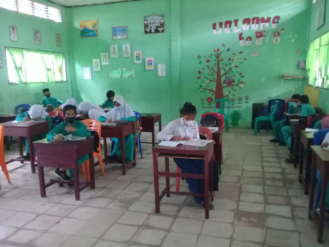 SMPN 14 Dumai Gelar Pembelajaran Tatap Muka Terbatas